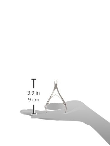 Tweezerman Cobalt Box Nipper - Stainless Jaw Joint, 1/2 Inch