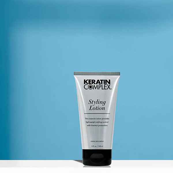Keratin Complex Styling Lotion – 5 oz | Lightweight Blowout & Styling Lotion with Heat Protection and Frizz Control