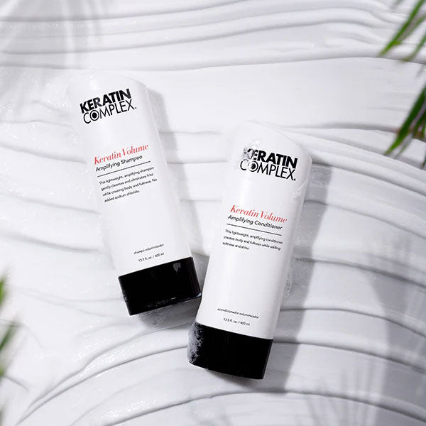 Keratin Complex Volume Amplifying Conditioner – 13.5 fl oz | Lightweight Volumizing Conditioner for Fine, Thin & Limp Hair