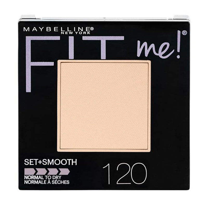 Maybelline New York Fit Me Set + Smooth Powder Makeup, Classic Ivory, 0.3 oz.