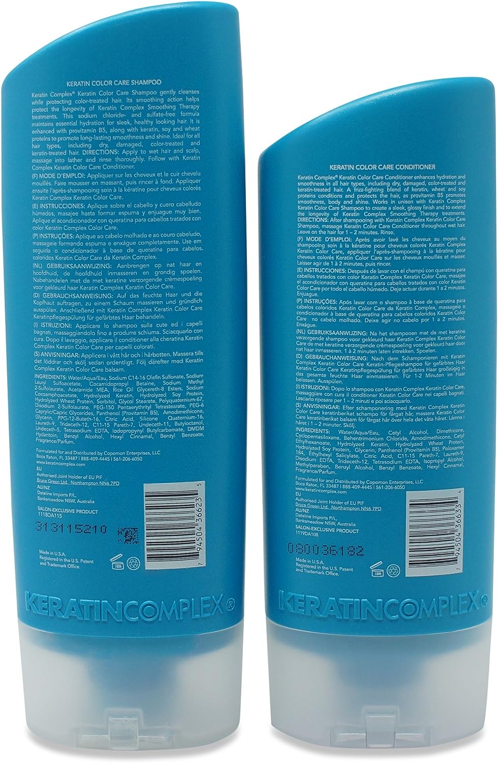 Keratin Complex Keratin Color Care Duo Shampoo and Conditioner Set, 13.5oz
