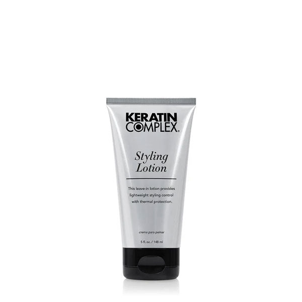 Keratin Complex Styling Lotion – 5 oz | Lightweight Blowout & Styling Lotion with Heat Protection and Frizz Control