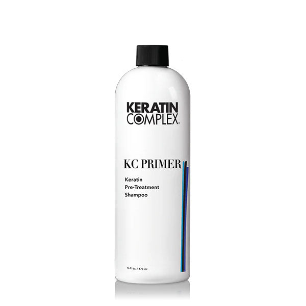 Keratin Complex KC Primer Keratin Pre-Treatment Clarifying Shampoo – 16 oz | Professional Deep Cleansing Shampoo for Keratin Treatments