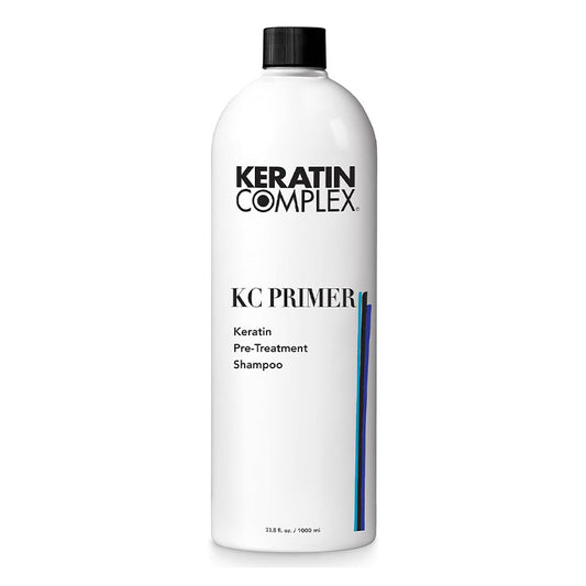 Keratin Complex KC Primer Keratin Pre Treatment Clarifying Shampoo – 33.8 oz | Deep Cleansing Pre-Treatment Shampoo for Smooth Keratin Results