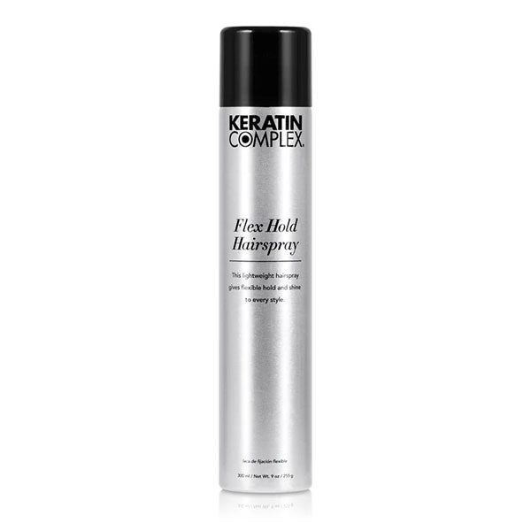 Keratin Complex Firm Hold Hairspray – 9 oz | Professional Long-Lasting Styling Spray with Humidity & Frizz Control