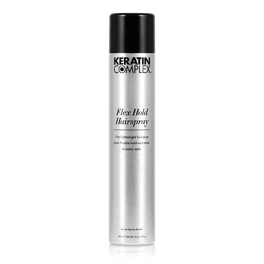 Keratin Complex Firm Hold Hairspray – 9 oz | Professional Long-Lasting Styling Spray with Humidity & Frizz Control