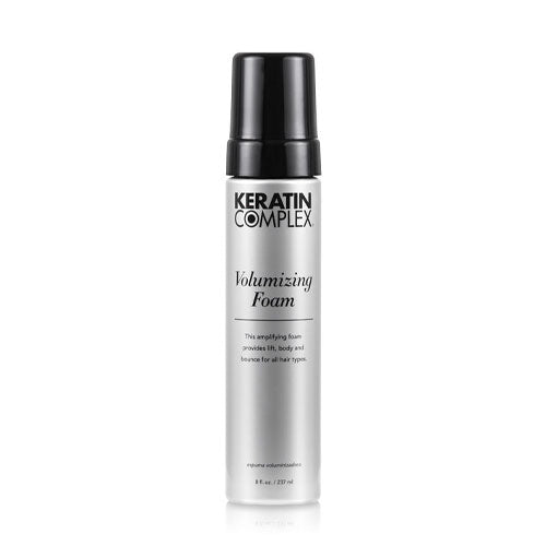 Keratin Complex Volumizing Foam for Fine Hair – Lightweight Thickening Styling Mousse, 8oz