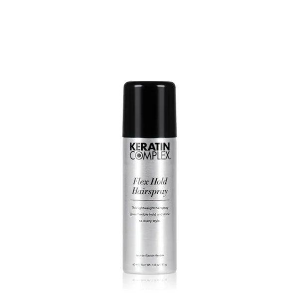 Keratin Complex Flex Hold Hairspray – 1.8 oz | Lightweight Flexible Hold Finishing Spray with Frizz & Humidity Control