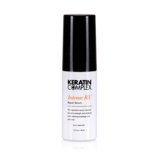 Keratin Complex Intense Rx Repair Serum – Keratin Hair Repair Treatment for Damaged, Dry & Frizzy Hair, 1.5 oz / 45ml