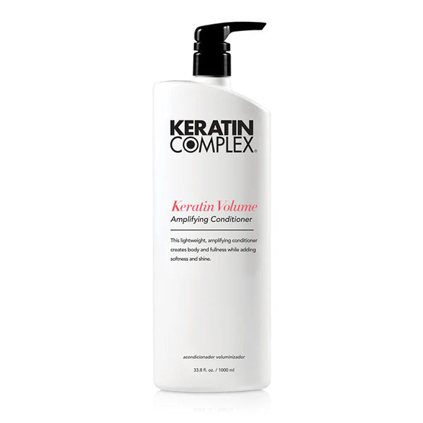 Keratin Complex Keratin Volume Amplifying Conditioner – 33.8 fl oz (1000 mL) | Professional Volumizing Conditioner for Fine & Thin Hair