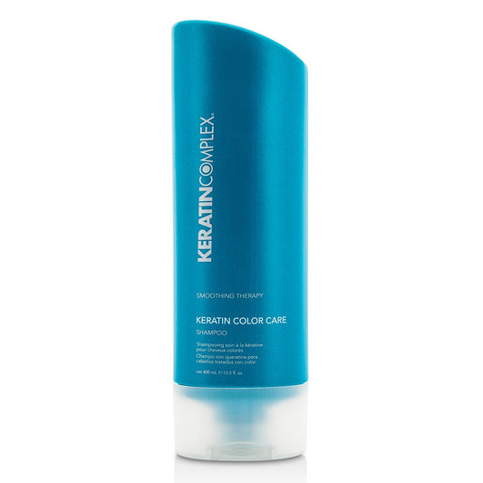 Keratin Complex Smoothing Therapy Color Care Shampoo – Sulfate-Free Keratin Shampoo for Color-Treated Hair, Frizz Control & Shine, 13.5 oz / 400ml