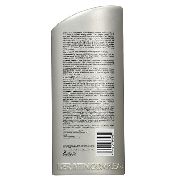 Keratin Complex Color Therapy Timeless Color Conditioner – 13.5 oz | Color-Safe Moisturizing Conditioner for Color-Treated Hair