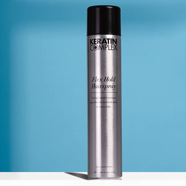 Keratin Complex Firm Hold Hairspray – 9 oz | Professional Long-Lasting Styling Spray with Humidity & Frizz Control
