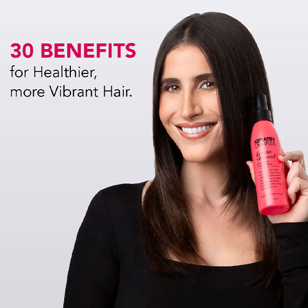 Keratin Complex Keratin Obsessed Multi-Benefit Treatment Spray – 1.7 fl oz | Leave-In Heat Protectant, Frizz Control & Hair Strengthening Spray