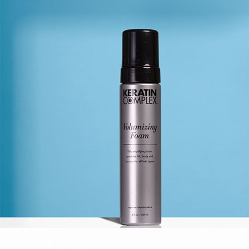Keratin Complex Volumizing Foam for Fine Hair – 8 oz | Lightweight Thickening Styling Mousse for Volume, Body & Lift