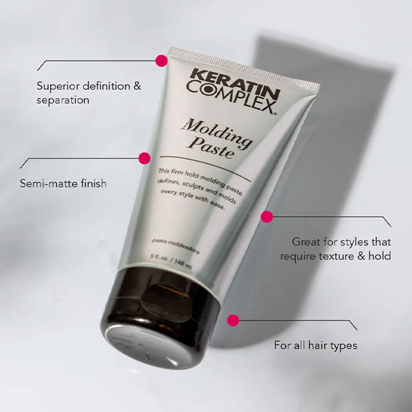 Keratin Complex Strong Hold Gel – 5 oz | Professional Styling Gel with Long-Lasting Hold, Shine & Frizz Control