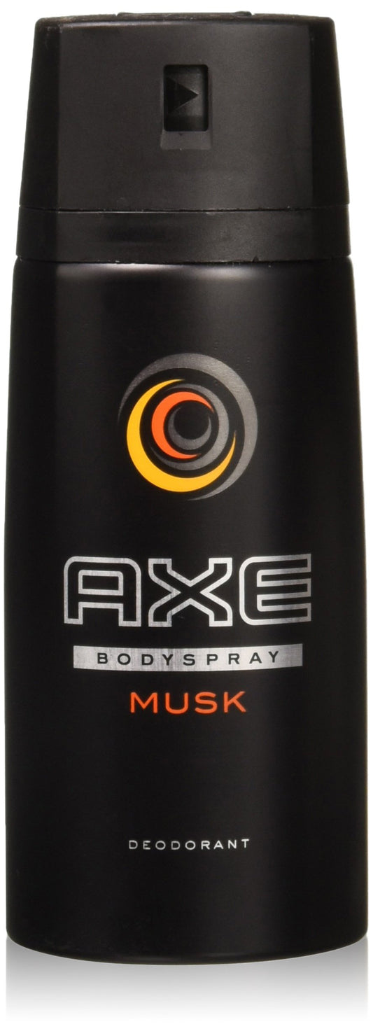 12 AXE body spray deodrant Anit-Aerspirant (12X 150 ml/5.07 oz, Musk)