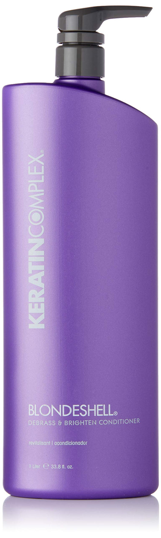 KCBLNDSHLCONDLTR2 Keratin Complex Blondeshell Debrass and Brighten Conditioner, 33.8 Ounce