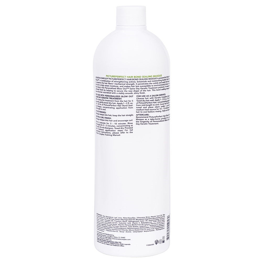 Keratin Complex PPH Picture Perfect Hair Bond Sealing Masque – 33.8 oz | Professional Bond Repair Deep Conditioning Hair Mask