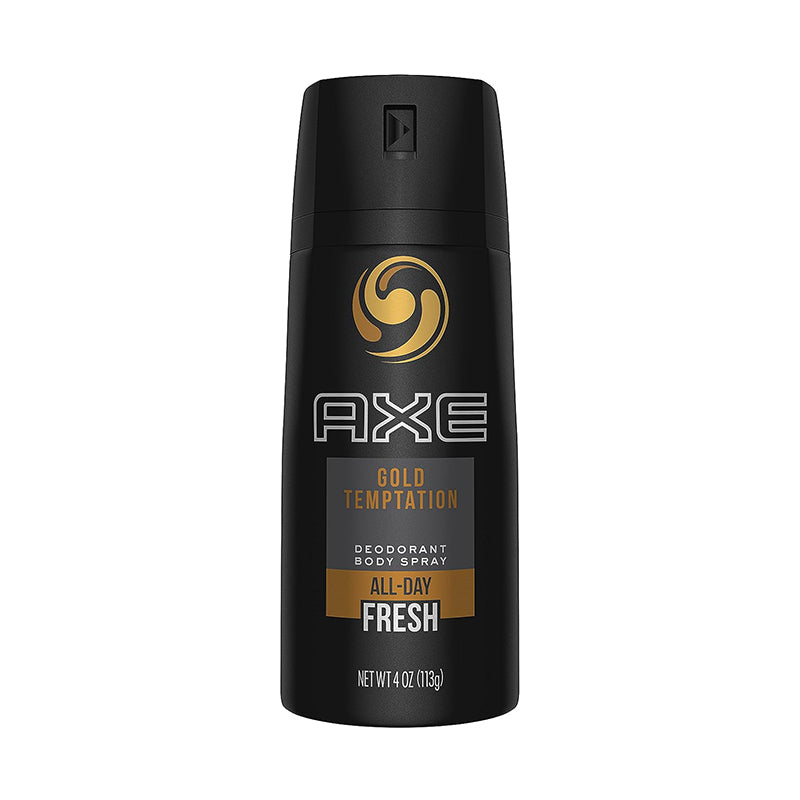 AXE Body Spray for Men, Gold Temptation 4 oz