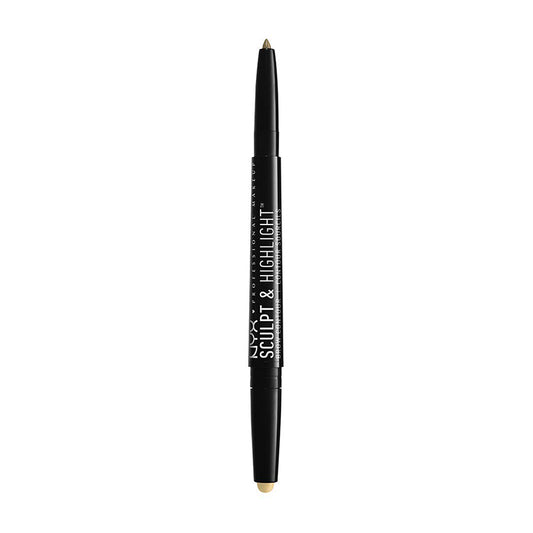 NYX PROFESSIONAL MAKEUP Sculpt and Highlight Brow Contour, Eyebrow Pencil, Blonde Ivory