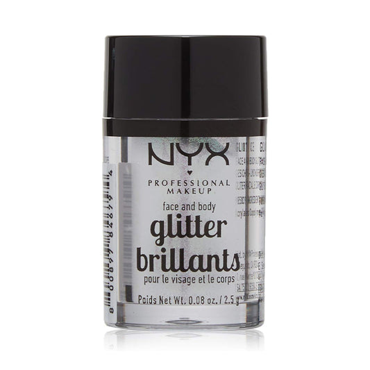 NYX PROFESSIONAL MAKEUP Face & Body Glitter, Ice