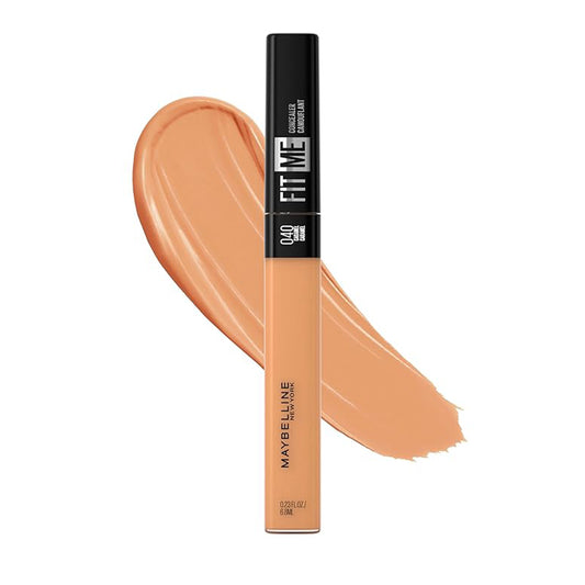 Maybelline New York Fit Me Liquid Concealer Makeup, Natural Coverage, Oil-free, Caramel, 0.23 Fl Oz (Pack of 1)