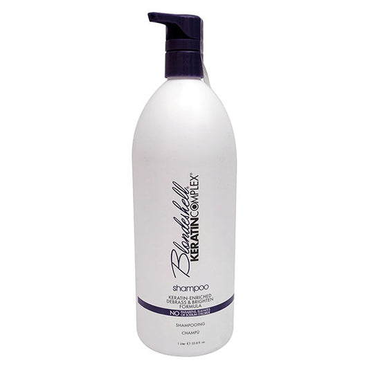Keratin Complex Blondeshell Purple Shampoo – Color Enhancing Shampoo for Blonde, Silver, Gray & Highlighted Hair, 33.8 oz / 1000ml